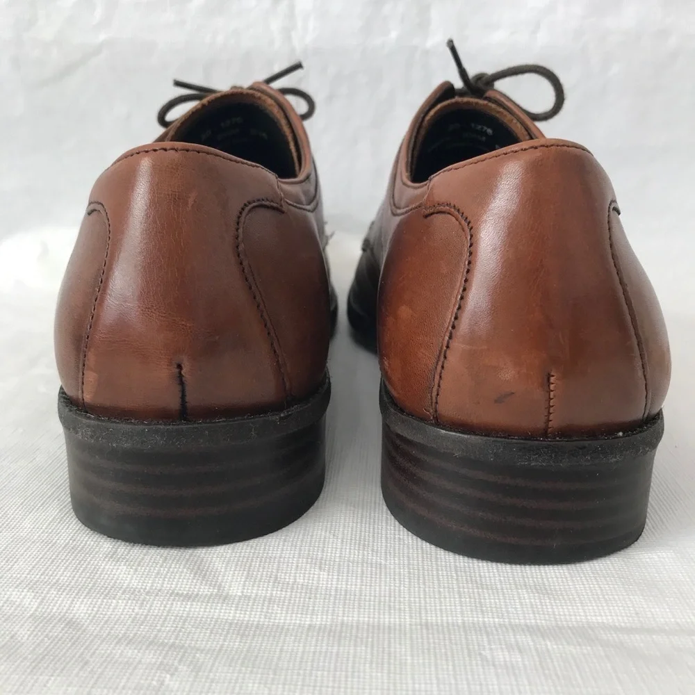 Johnston & Murphy Sheepskin Tabor Cap Toe Shoes